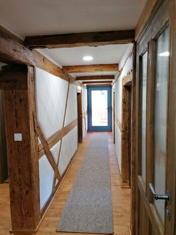 Flur zu den 3 Ferien-/Monteurszimmern Flur zu den 3 Ferien-/Monteurszimmern