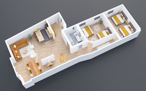 FeWo SONNEN.glück | 140m² | Balkon | 🅿️ | max 8 Personen Bild 2 FeWo SONNEN.glück | 140m² | Balkon | 🅿️ | max 8 Personen Bild 2