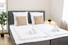 Schlafzimmer 3 mit einem Doppelbett für 2 Personen Schlafzimmer 3 mit einem Doppelbett für 2 Personen