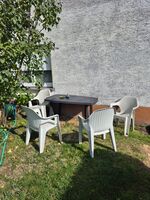 Sitzplatz im Garten bei Wohnung 1 Sitzplatz im Garten bei Wohnung 1