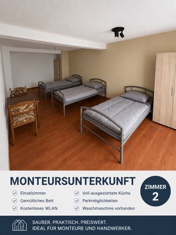 Monteursunterkunft in Reichelsheim (Beienheim) Zdjęcie 4 Monteursunterkunft in Reichelsheim (Beienheim) Zdjęcie 4
