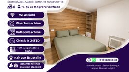 "Ihre ideale Monteurunterkunft – flexibel und bezahlbar!" Bild 1 "Ihre ideale Monteurunterkunft – flexibel und bezahlbar!" Bild 1