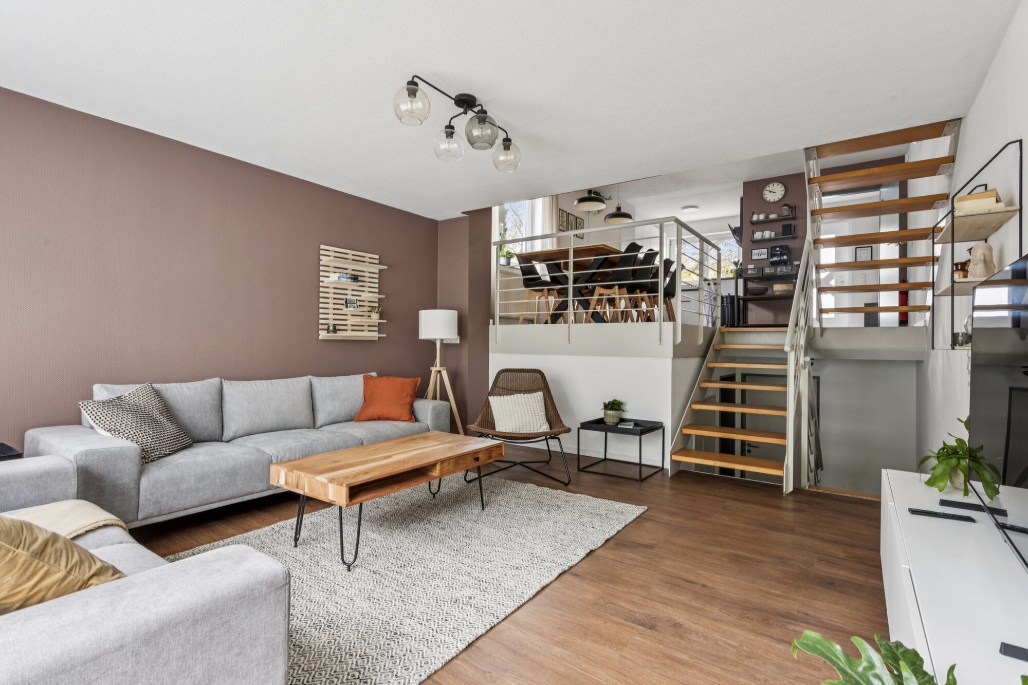 Wohnzimmer mit Terassenzugang Wohnzimmer mit Terassenzugang