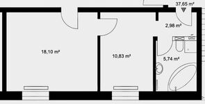 Modernes Studio-Apartment 37 m² Citynah in Mülheim Bild 10 Modernes Studio-Apartment 37 m² Citynah in Mülheim Bild 10