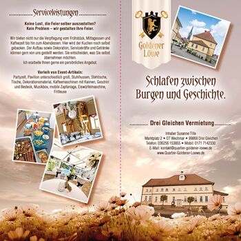 Quartier Goldener Löwe in Wechmar Bild 5 Quartier Goldener Löwe in Wechmar Bild 5