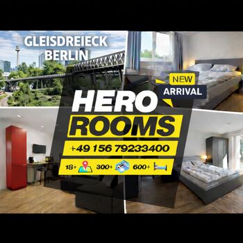 Herorooms - direkt am Gleisdreieck Herorooms - direkt am Gleisdreieck