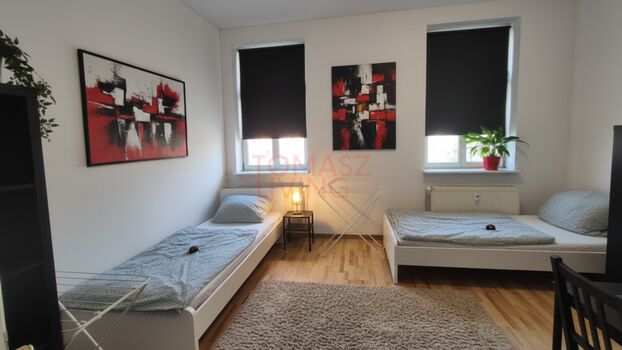 TOMASZ LIVING Alsdorf: 0% Risiko | Einzelbetten | WLAN Zdjęcie 4 TOMASZ LIVING Alsdorf: 0% Risiko | Einzelbetten | WLAN Zdjęcie 4