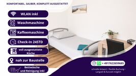 Schöne Monteur-Zimmer in Kelsterbach Bild 1 Schöne Monteur-Zimmer in Kelsterbach Bild 1