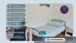 Schöne Monteur-Zimmer in Kelsterbach Bild 1 Schöne Monteur-Zimmer in Kelsterbach Bild 1