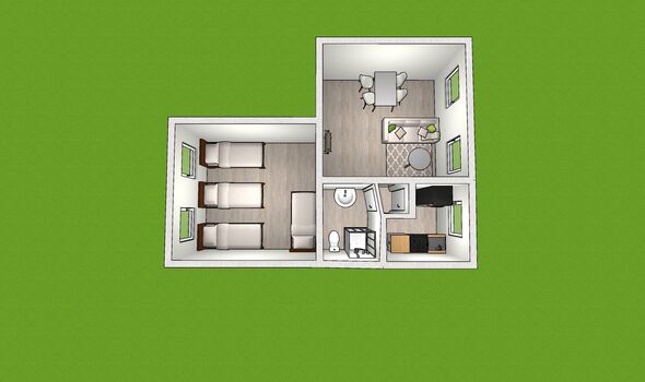 EMAS 7 / Whg. mit 4 Einzelbetten, WLAN, Küche, Waschmaschine EMAS 7 / Whg. mit 4 Einzelbetten, WLAN, Küche, Waschmaschine