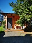 Möbliertes Holzhaus mit Garten - Monteurunterkunft Bild 16 Möbliertes Holzhaus mit Garten - Monteurunterkunft Bild 16