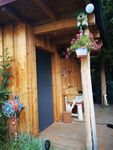 Möbliertes Holzhaus mit Garten - Monteurunterkunft Bild 15 Möbliertes Holzhaus mit Garten - Monteurunterkunft Bild 15