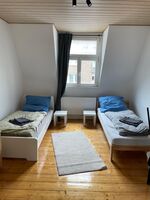 Schlafzimmer mit zwei Einzelbetten Schlafzimmer mit zwei Einzelbetten