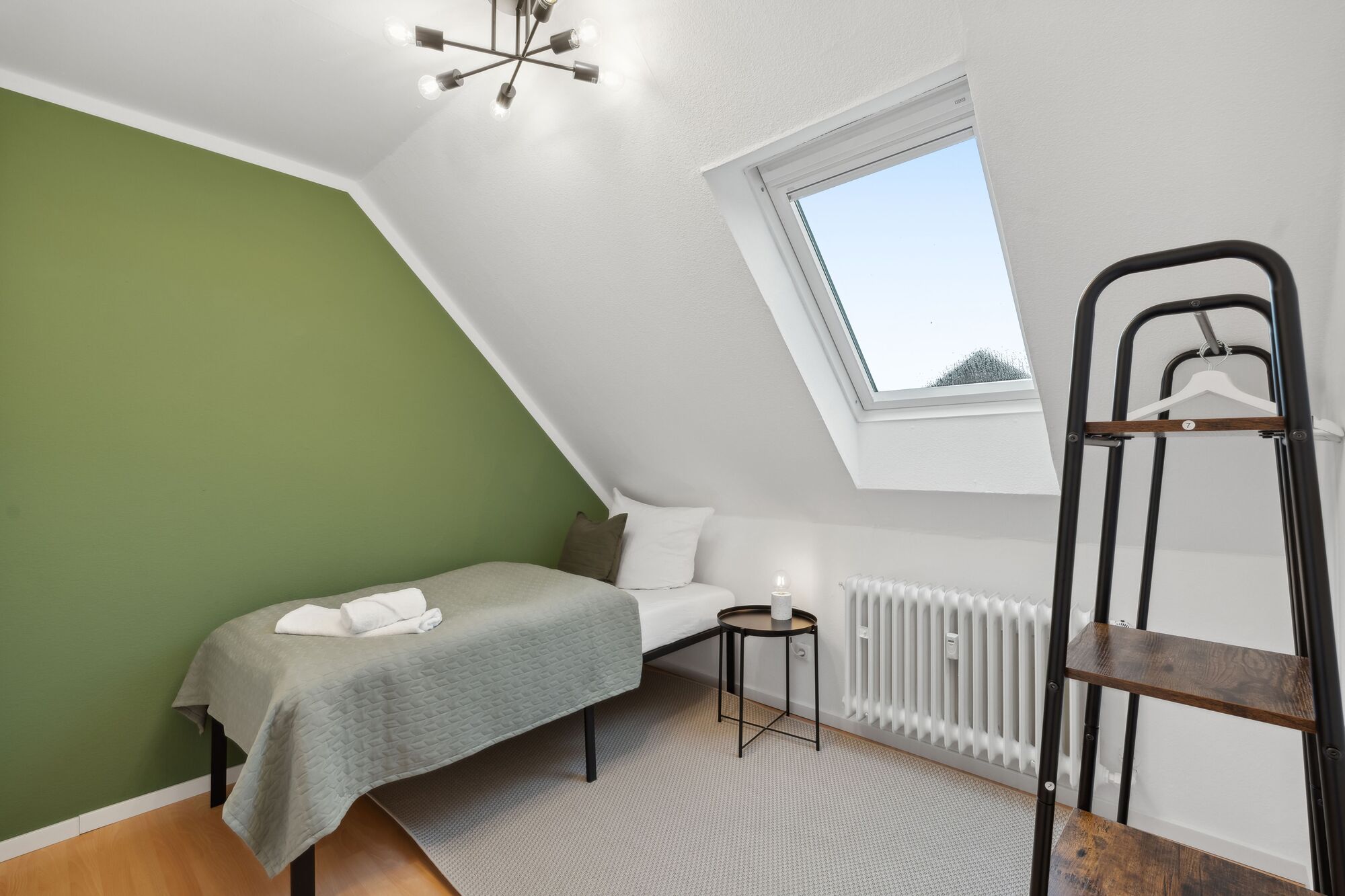 Schlafzimmer mit einem Einzelbed Schlafzimmer mit einem Einzelbed