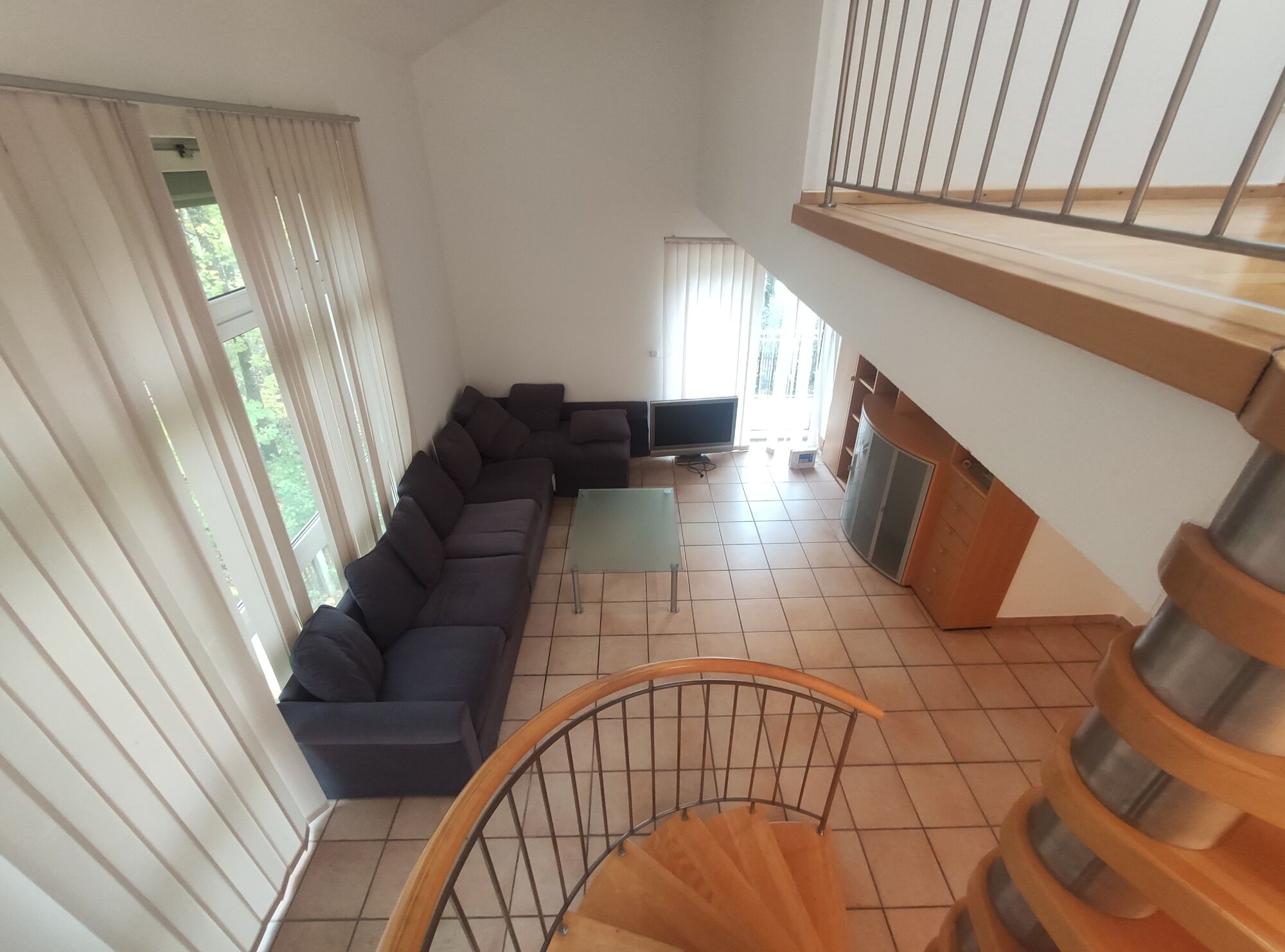 Wohnzimmer von oben Wohnzimmer von oben