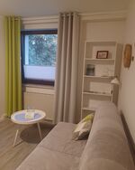 Sitzecke im Doppelzimmer Sitzecke im Doppelzimmer