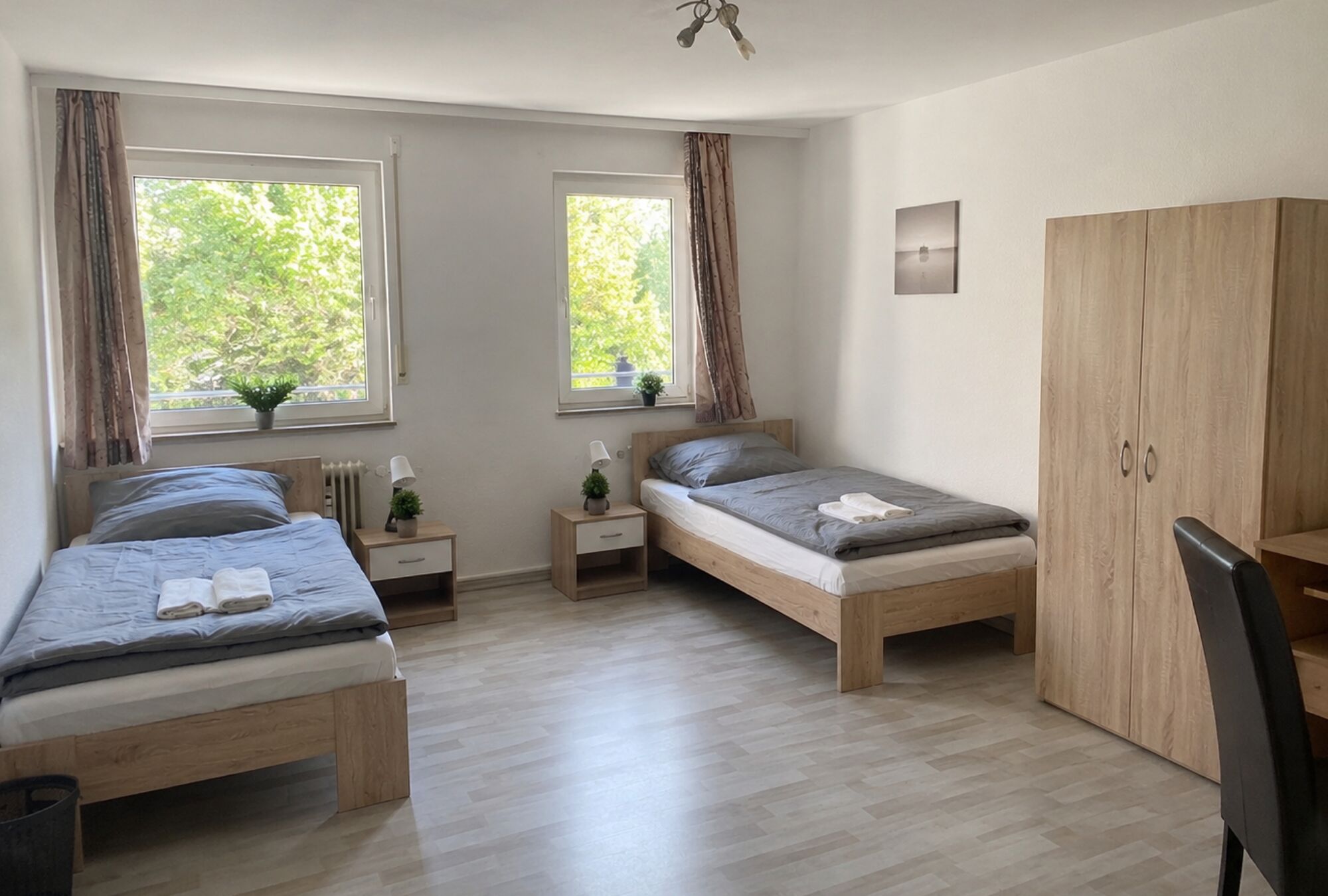 Doppelzimmer mit zwei Einzelbetten Doppelzimmer mit zwei Einzelbetten