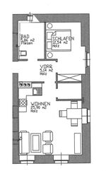 Sonnige 50 m² Wohnung Bild 12 Sonnige 50 m² Wohnung Bild 12