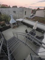 Terrasse mit Grill Terrasse mit Grill