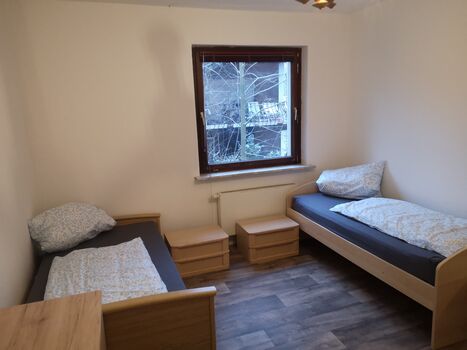 Zimmer mit 3 Einzelbetten Zimmer mit 3 Einzelbetten