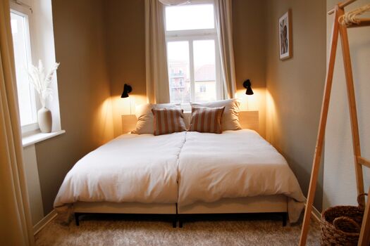 Schlafzimmer 2 - Monteurzimmer Unterkunft Wohnung Dresden Schlafzimmer 2 - Monteurzimmer Unterkunft Wohnung Dresden