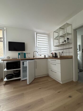 4 Studioapartments am Rhein - Bettwäsche / Handtücher inkl Bild 2 4 Studioapartments am Rhein - Bettwäsche / Handtücher inkl Bild 2