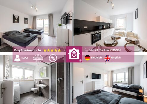 Easy Apartments 24 I Einzelbetten garantiert! Easy Apartments 24 I Einzelbetten garantiert!
