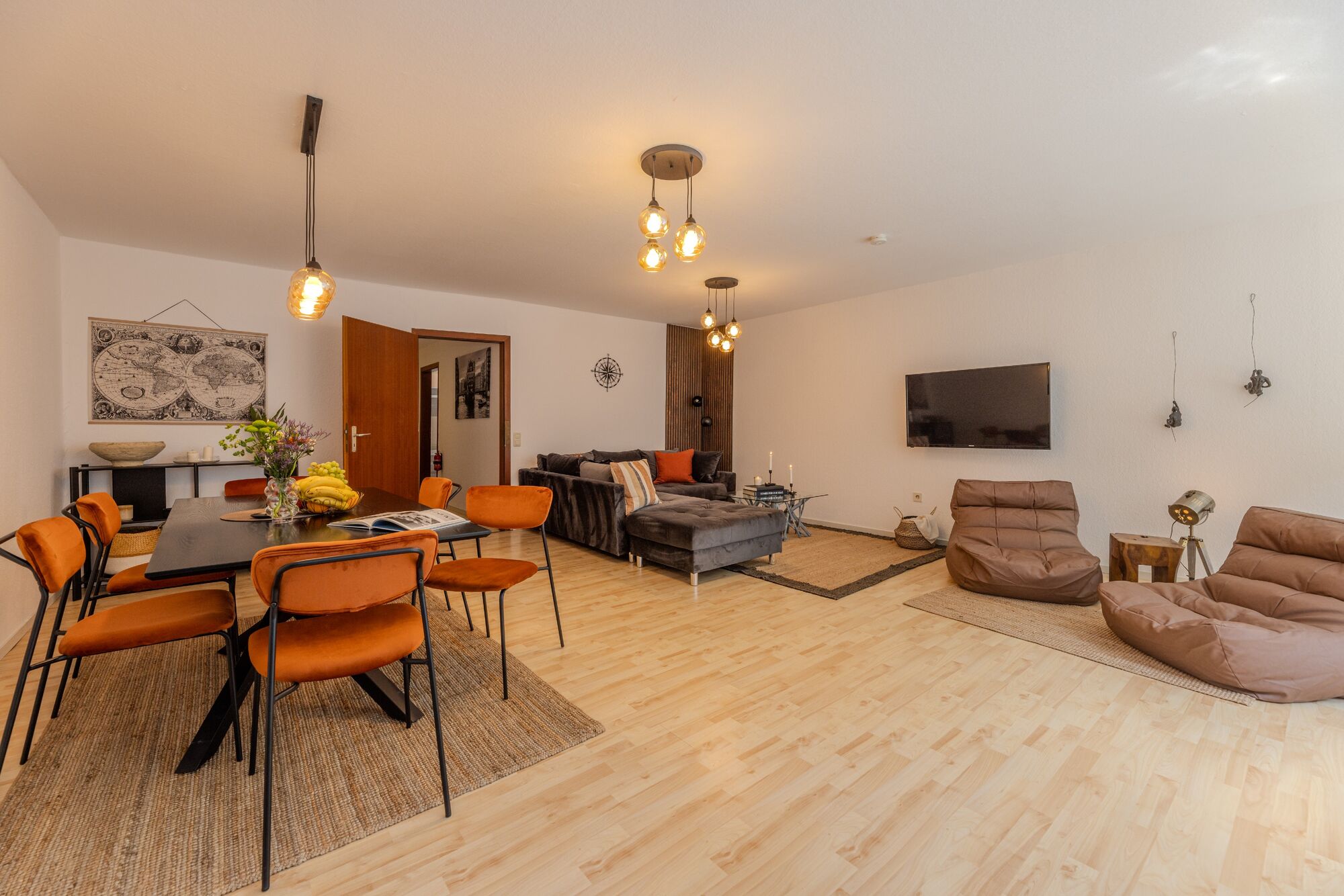 Apartment 3-Wohnzimmer/ Essbereich Apartment 3-Wohnzimmer/ Essbereich