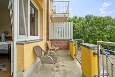 Balkon bei allen Apartment im 2.OG und Hotelzimmer im 1.OG Balkon bei allen Apartment im 2.OG und Hotelzimmer im 1.OG