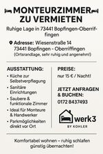 Monteurzimmer In Bopfingen Bild 7 Monteurzimmer In Bopfingen Bild 7