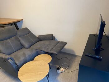 Couch mit Liegesessel Couch mit Liegesessel