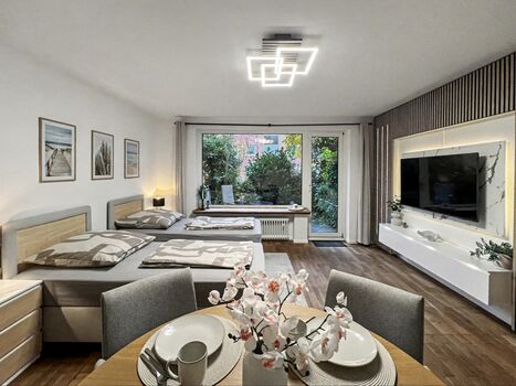 Nordbrise-Apartments A23-10min Hamburg 4 Personen Apartment Bild 2 Nordbrise-Apartments A23-10min Hamburg 4 Personen Apartment Bild 2