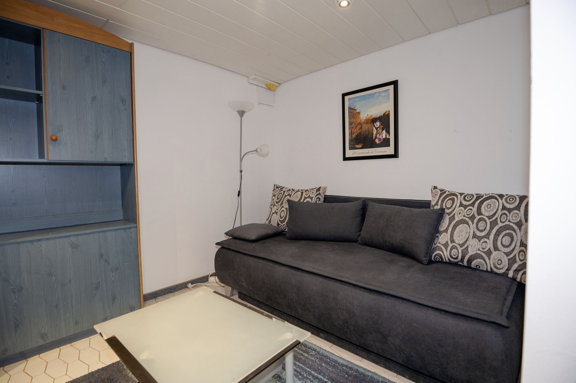 Klappcouch im Wohnraum Klappcouch im Wohnraum
