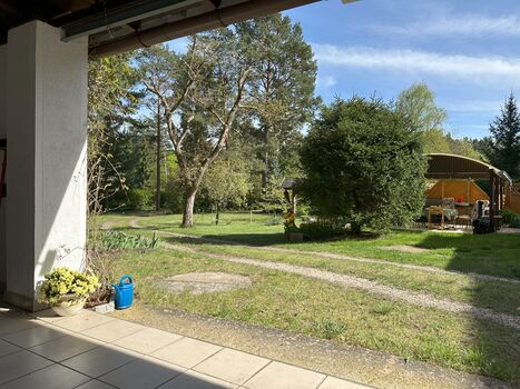 Ausblick von der Terrasse Ausblick von der Terrasse