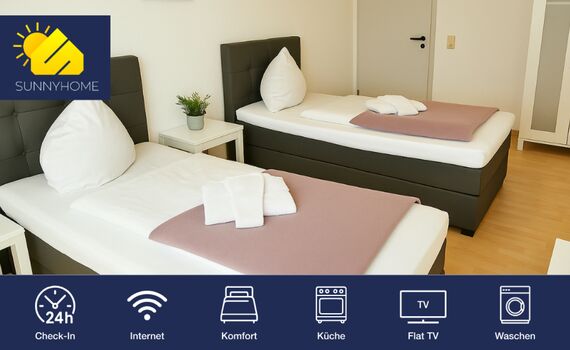 SUNNYHOME Monteurwohnungen in Schwandorf (ID 213/WE1-3) SUNNYHOME Monteurwohnungen in Schwandorf (ID 213/WE1-3)