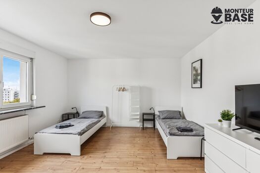 MONTEUR BASE - Unterkunft für 2-7 Personen in Hanau Zdjęcie 2 MONTEUR BASE - Unterkunft für 2-7 Personen in Hanau Zdjęcie 2