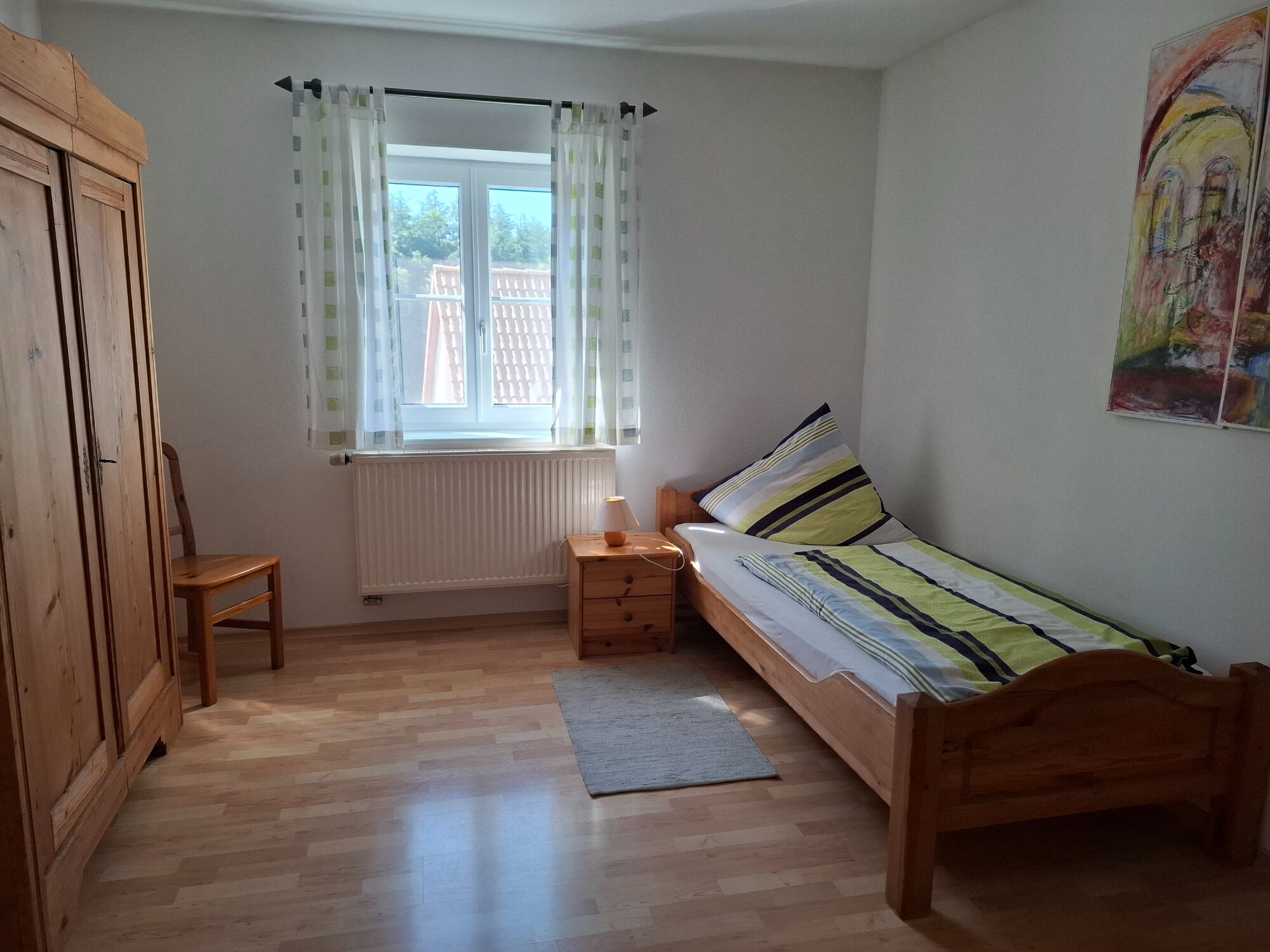 2. Schlafzimmer mit Einzelbett 2. Schlafzimmer mit Einzelbett