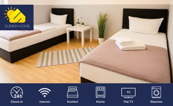 SUNNYHOME Monteurwohnungen in Schwandorf (ID:205) SUNNYHOME Monteurwohnungen in Schwandorf (ID:205)