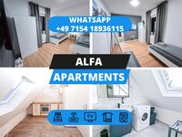 ALFA APARTMENTS 5xDoppelzimmer Ludwigsburg Stuttgart SOFORT Bild 1