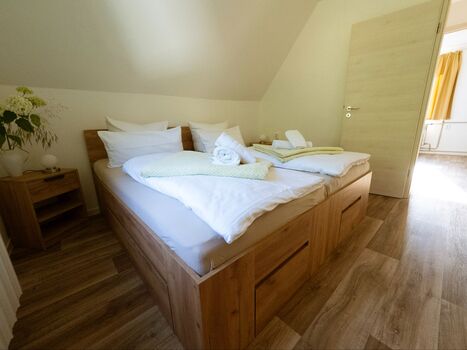 Schlafzimmer 1, 2 einzelne Betten