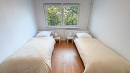Einzelbetten, WLAN, Küche, Parkplatz, TV - ganze Wohnung Bild 3