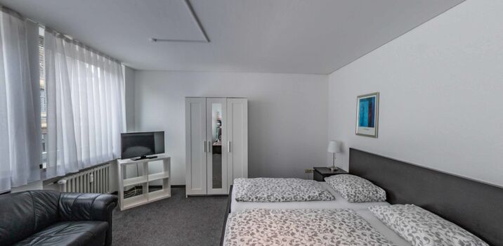 Apartment im Hotel Bayrischer Hof, am Krefelder Hauptbahnhof