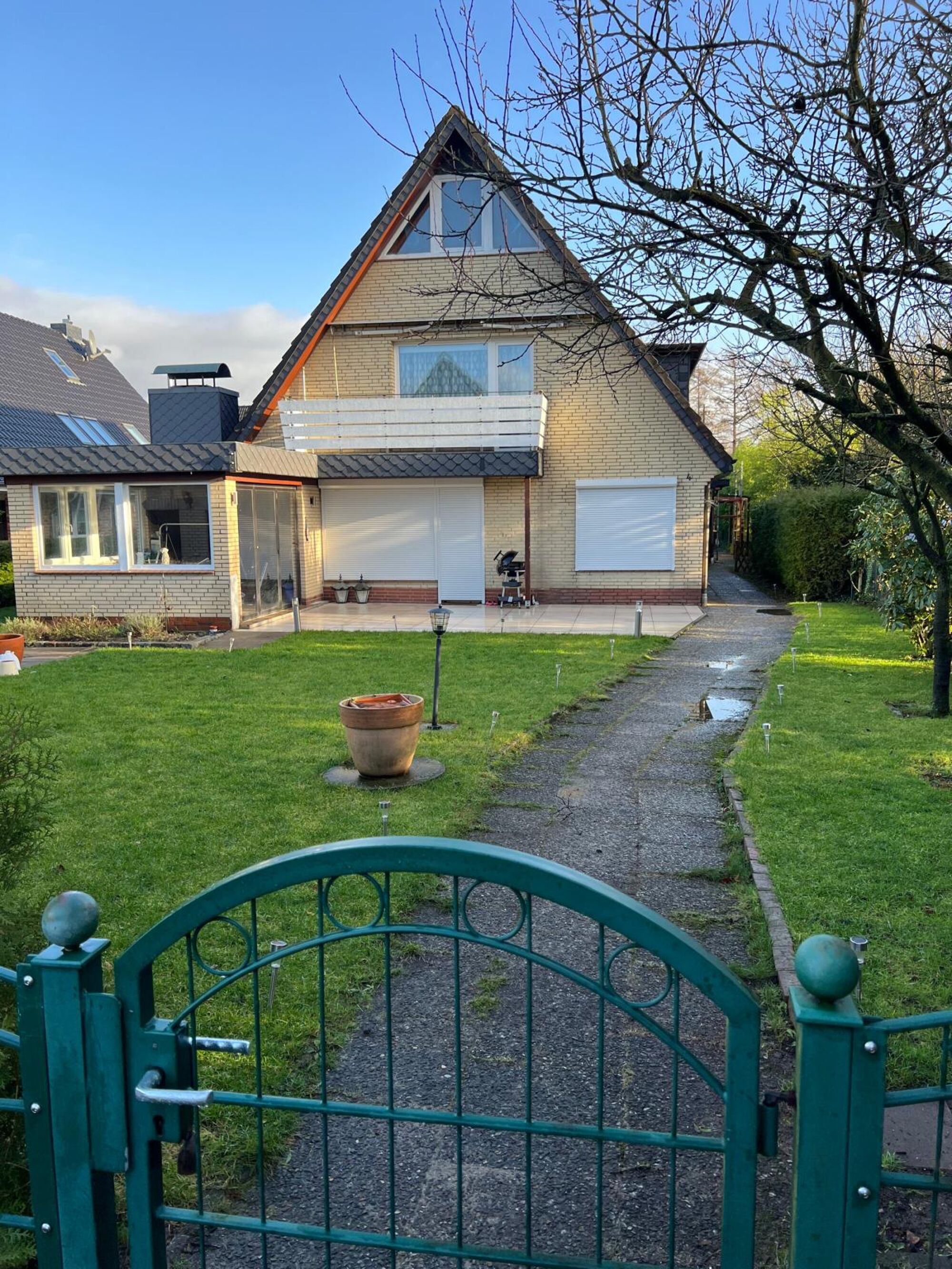 Frontansicht Haus