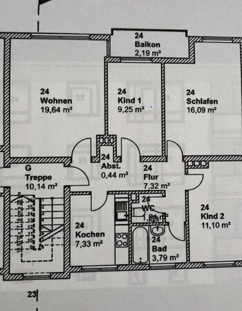 Cil Apartments | 6 Einzelbetten | 1 Doppelbett | Balkon