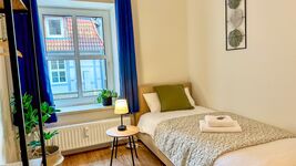 NI Innenstadt | 24 Betten | 5 Wohnungen | Küche | Parken 50m Bild 14