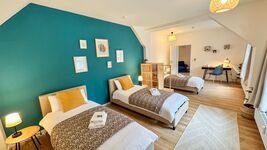 NI Innenstadt | 24 Betten | 5 Wohnungen | Küche | Parken 50m Bild 1