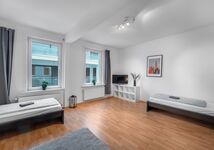 Doppelzimmer mit Einzelbetten- Apartment 1