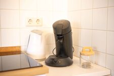 Kafeemaschine und Wasserkocher