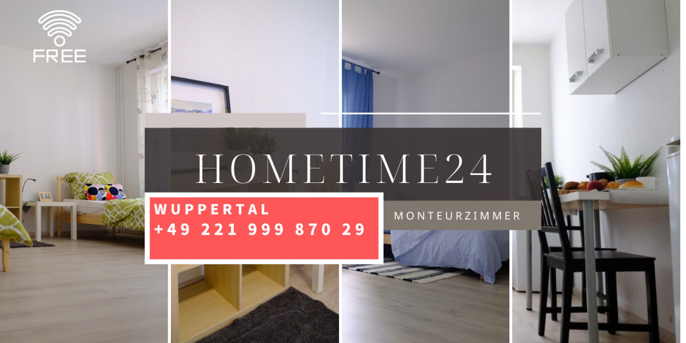 *** Hometime24 - Frisch renovierte Wohnung in Wuppertal ****