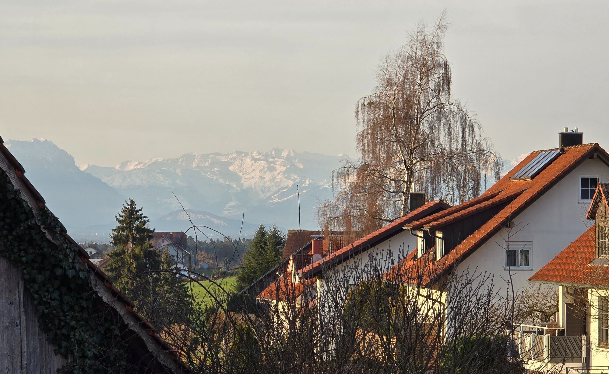 Aussicht Richtung Bodensee, Vorarlberg und Schweiz